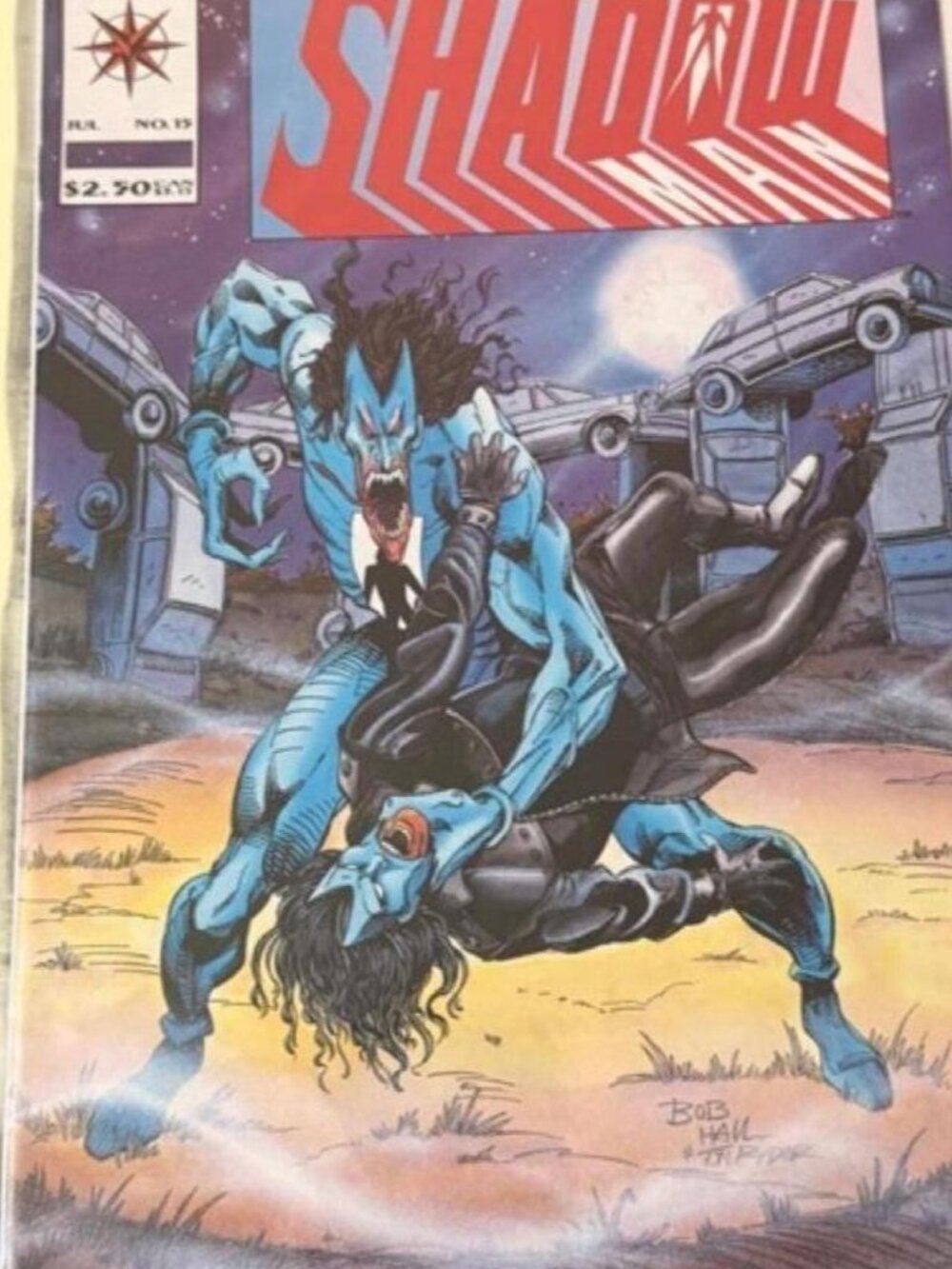 Shadowman #15 Valiant Comics 1993 Bob Hall Bagged and Boarded